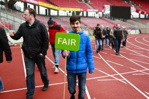 Krimi im Stadion